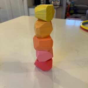 Lovevery Stacking Boulders Free Spirit Play Kit Wood Montessori